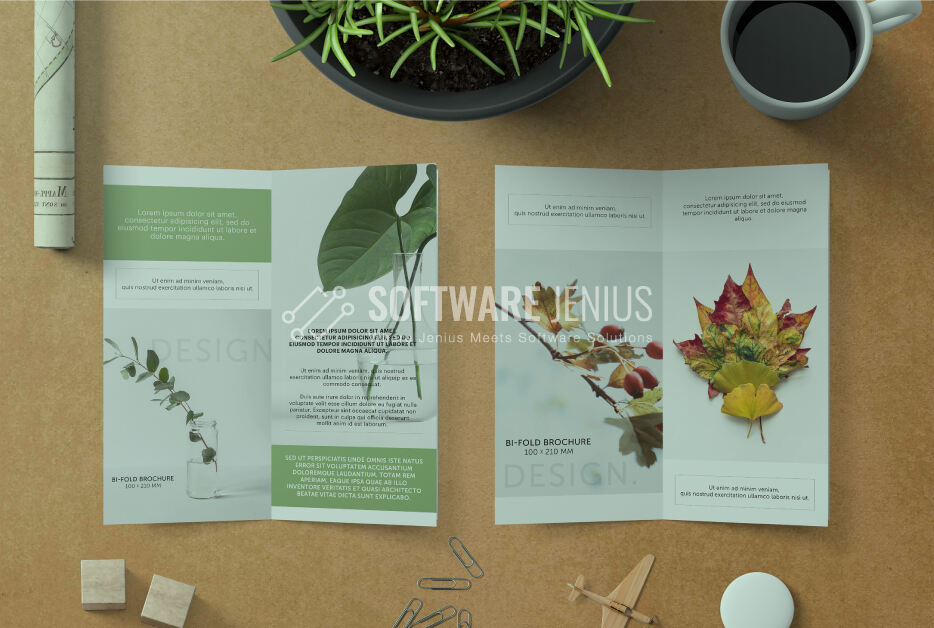 creative booklet design template